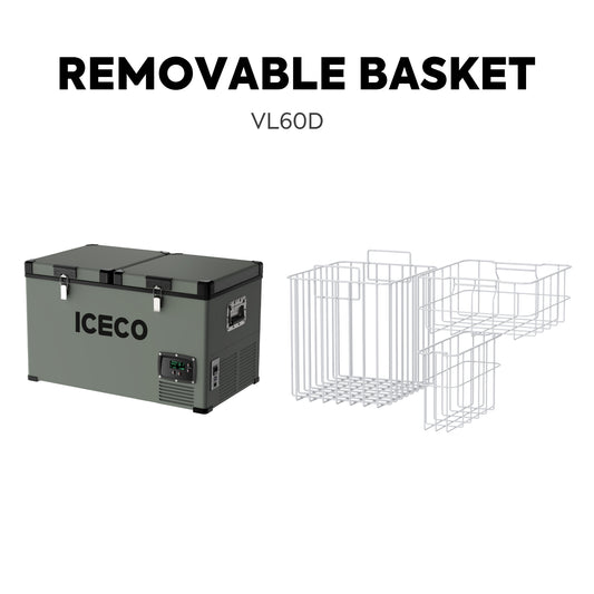 ICECO VL60 Dual Zone 63QT Portable Cooler Olive