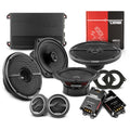 DS18 2012-2021 RAM 3500 Crew and Quad Cab Front and Back Doors Speakers Better Upgrade/Replacement Package 1600 Watts