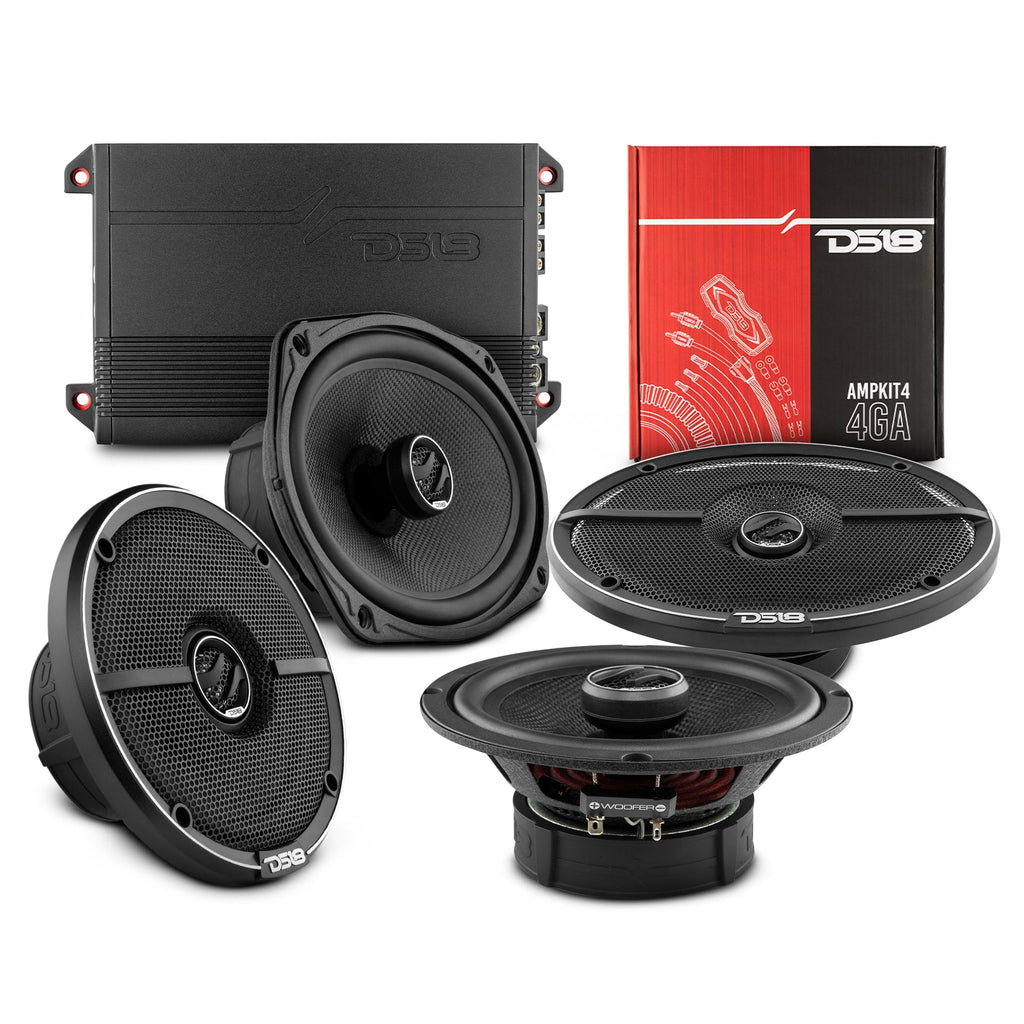 2016-2021 Chevy Silverado 1500 Crew and Extended Cab Front and Back Doors Speakers Good Upgrade/Replacement Package 1600 Watts