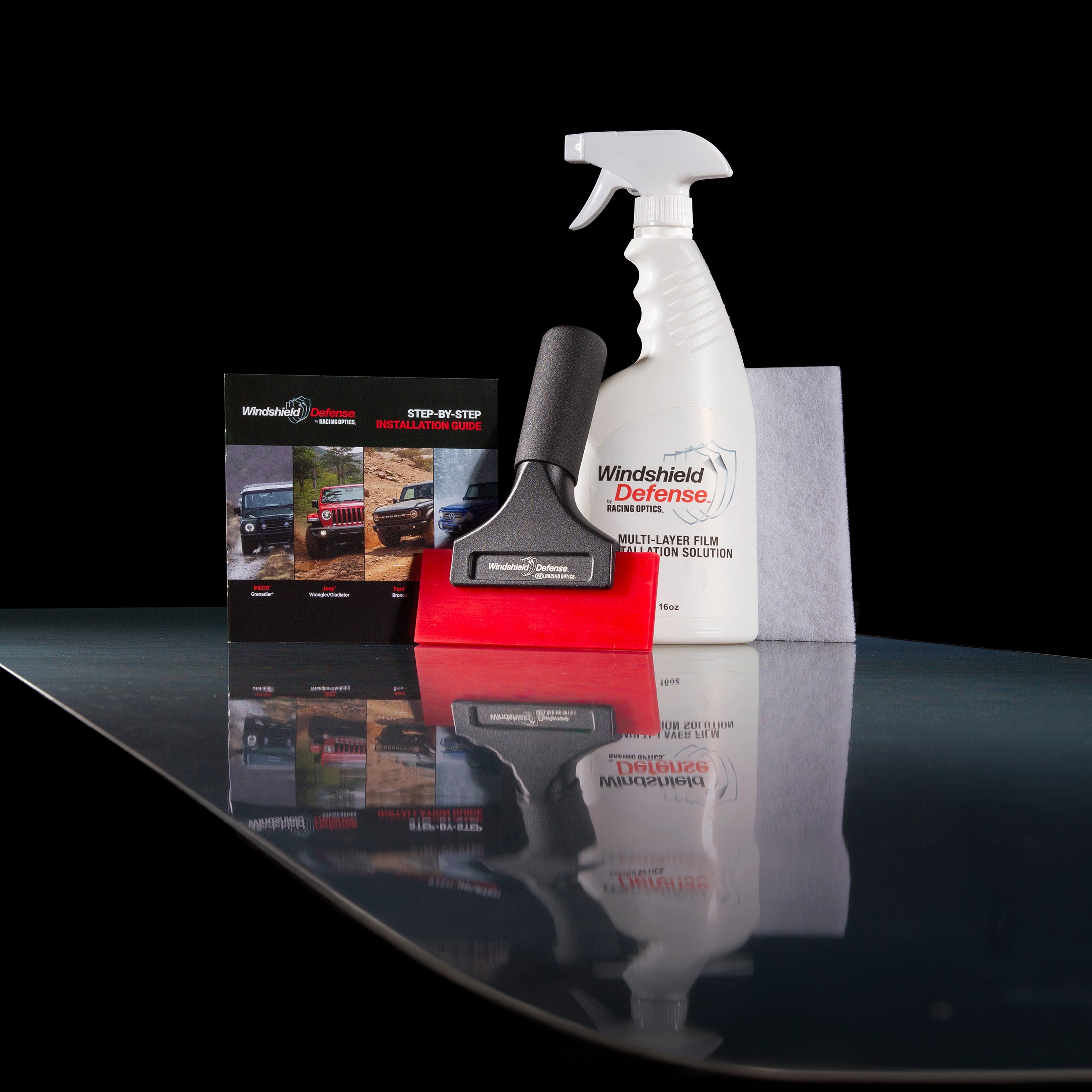 Windshield Defense Kit For Jeep Wrangler or Gladiator