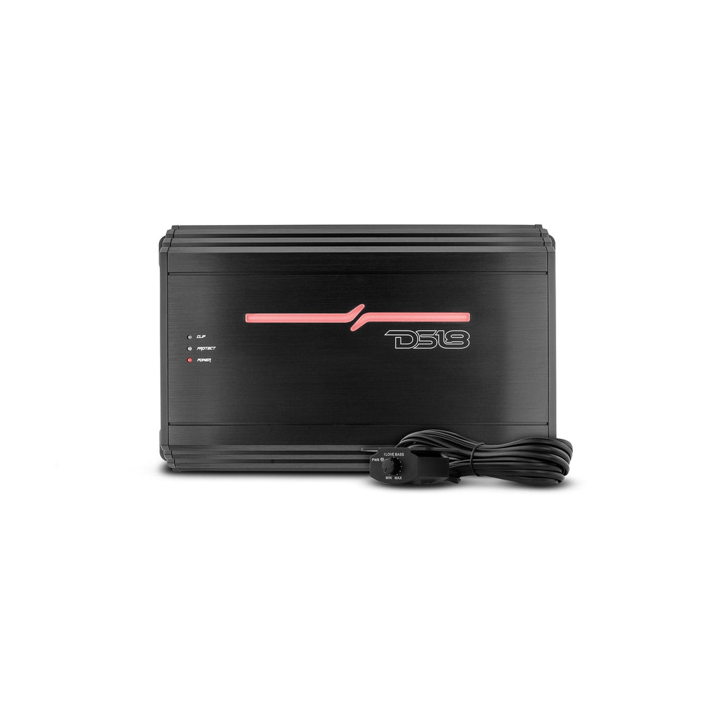 DS18 ZR112LD-PKG Bass Package 12" Subwoofer In a Ported Box With Amplifier and Amplifier Installation Kit - ZR112LD + ZR1000.1D Amp + AMPKIT4