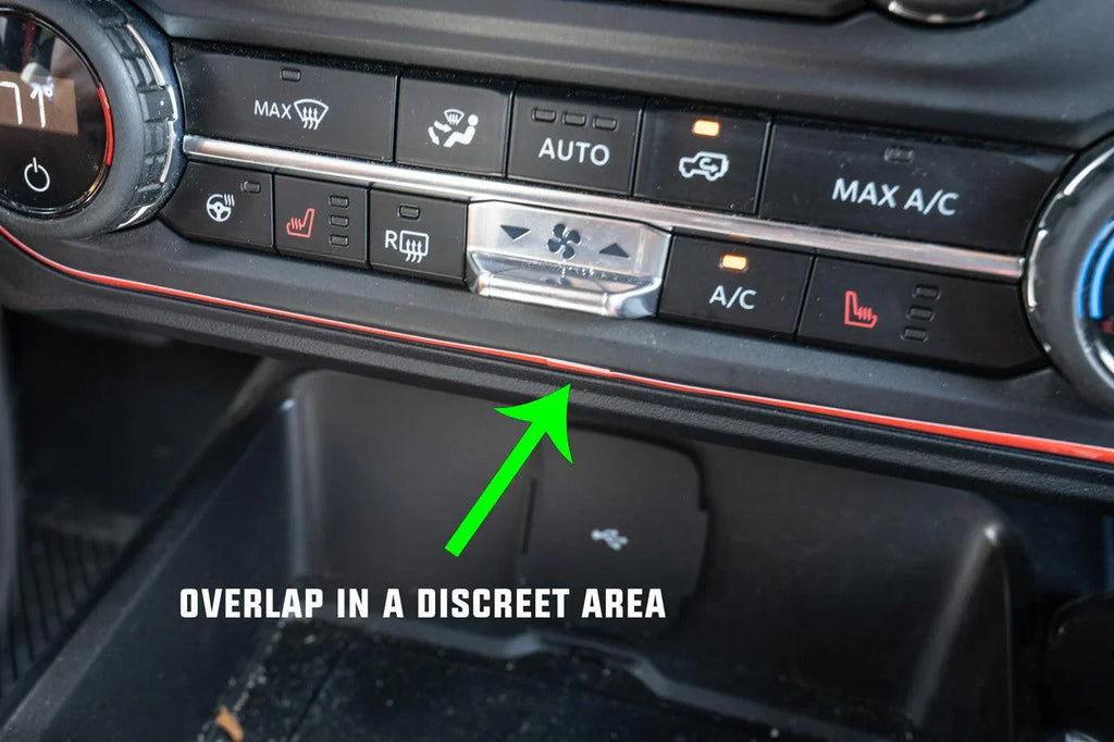 AC Controls Outline (Standard Series) - 2021+ Bronco