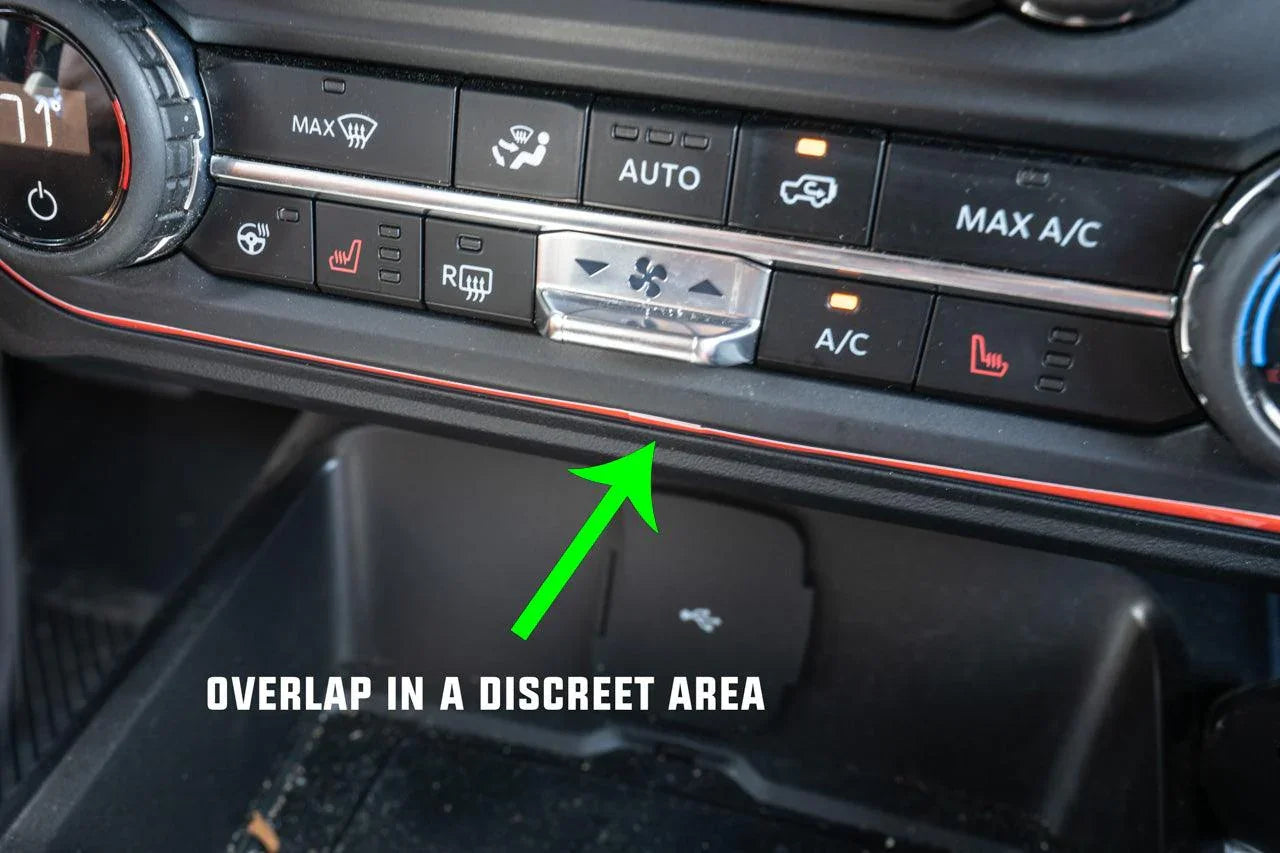 AC Controls Outline - 2021+ Bronco