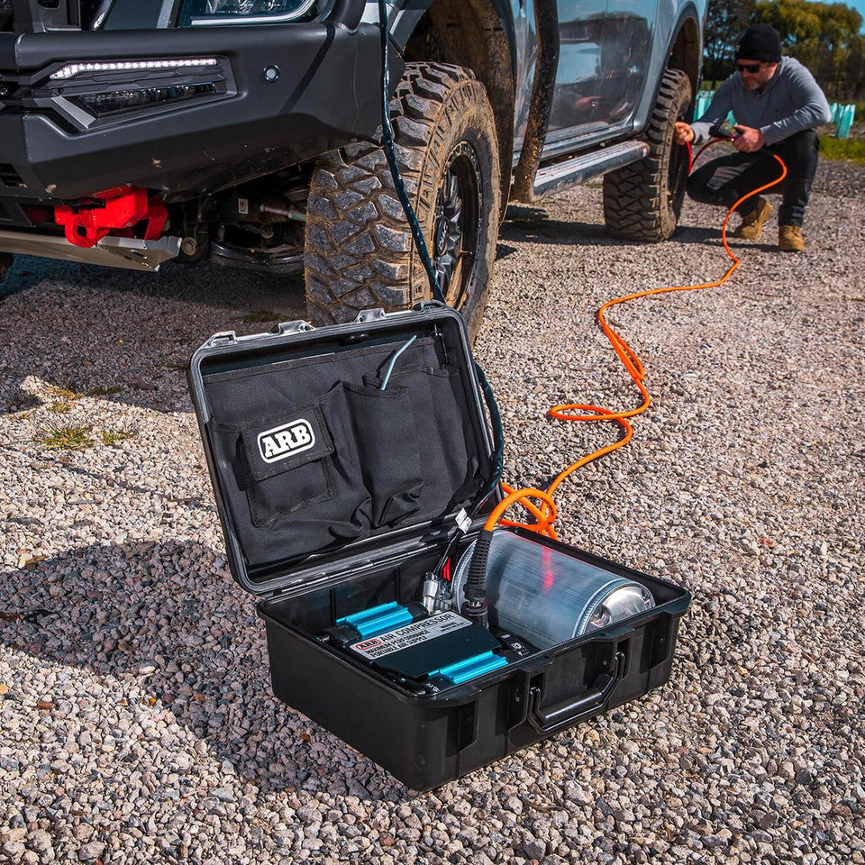 ARB Twin High Performance Portable Air Commpressor - 12V (CKMTP12)
