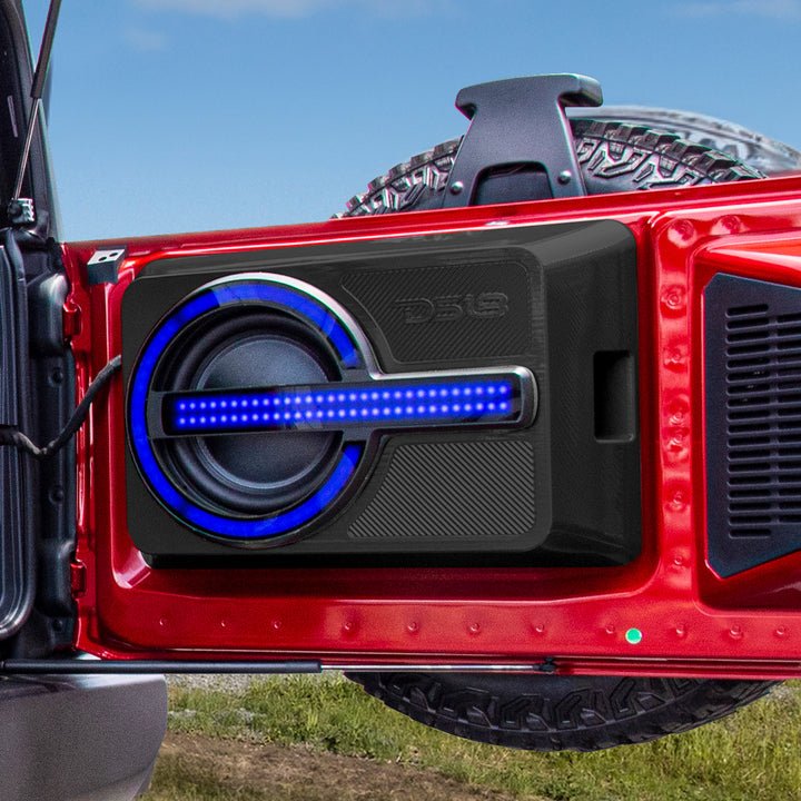 Bronco 6th Gen Tailgate Enclosure RGB LED Lights, 12" Subwoofer & Monoblock Amplifier
