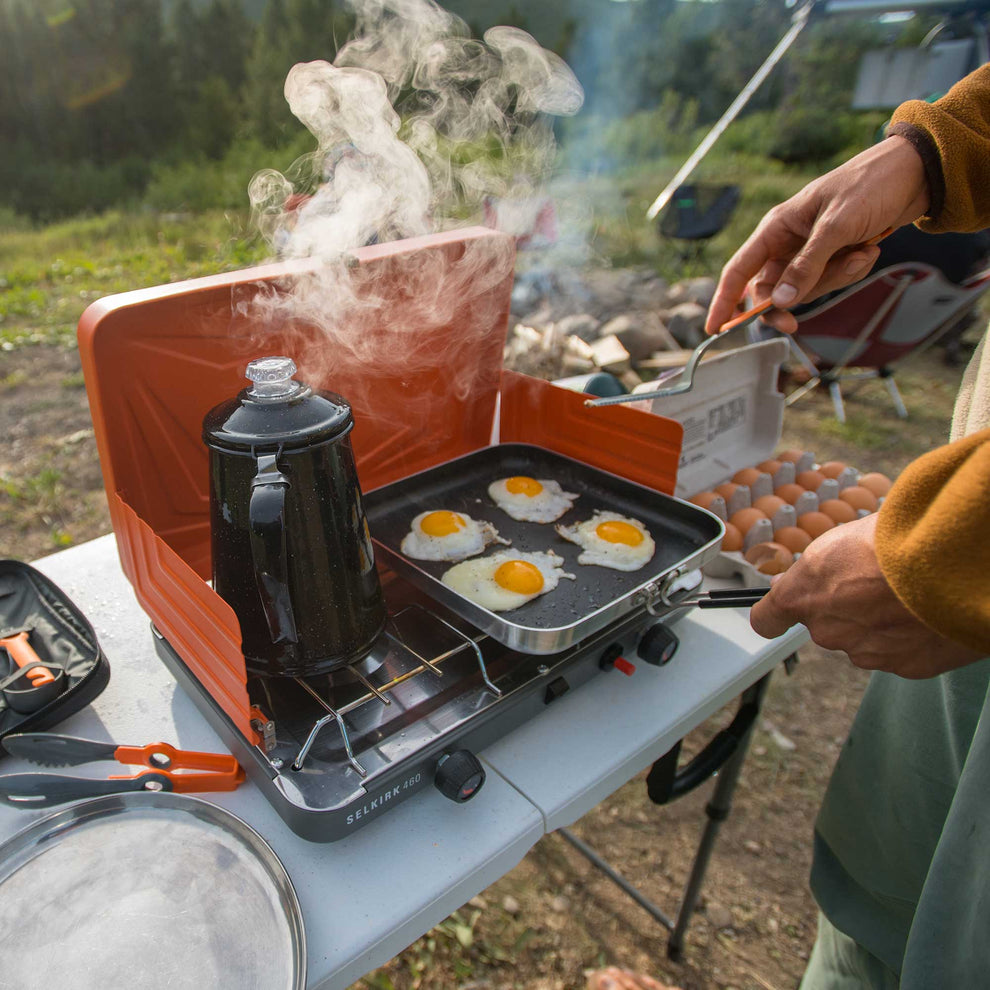GSI BUGABOO CERAMIC 10" SQUARE FRYPAN