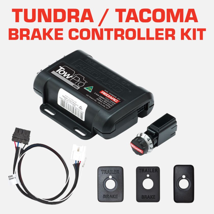 REDARC 2022-2015, TOYOTA, TACOMA, TUNDRA, TOW-PRO ELITE COMPLETE VEHICLE KIT [A]