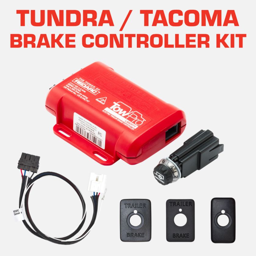 REDARC 2022-2015, TOYOTA, TACOMA, TUNDRA, TOW-PRO LIBERTY COMPLETE VEHICLE KIT [A]