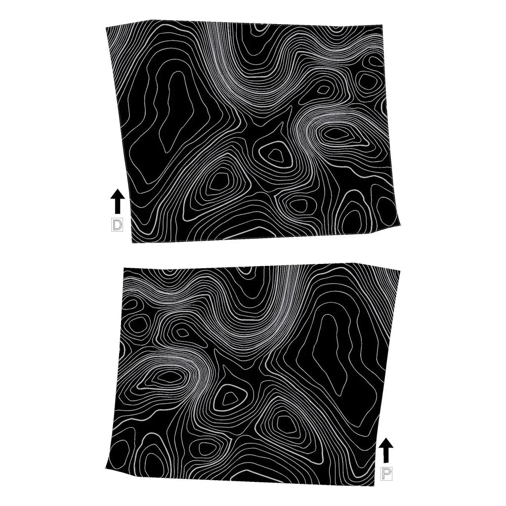 Topographic Glovebox Panel Protection - 2024+ Land Cruiser