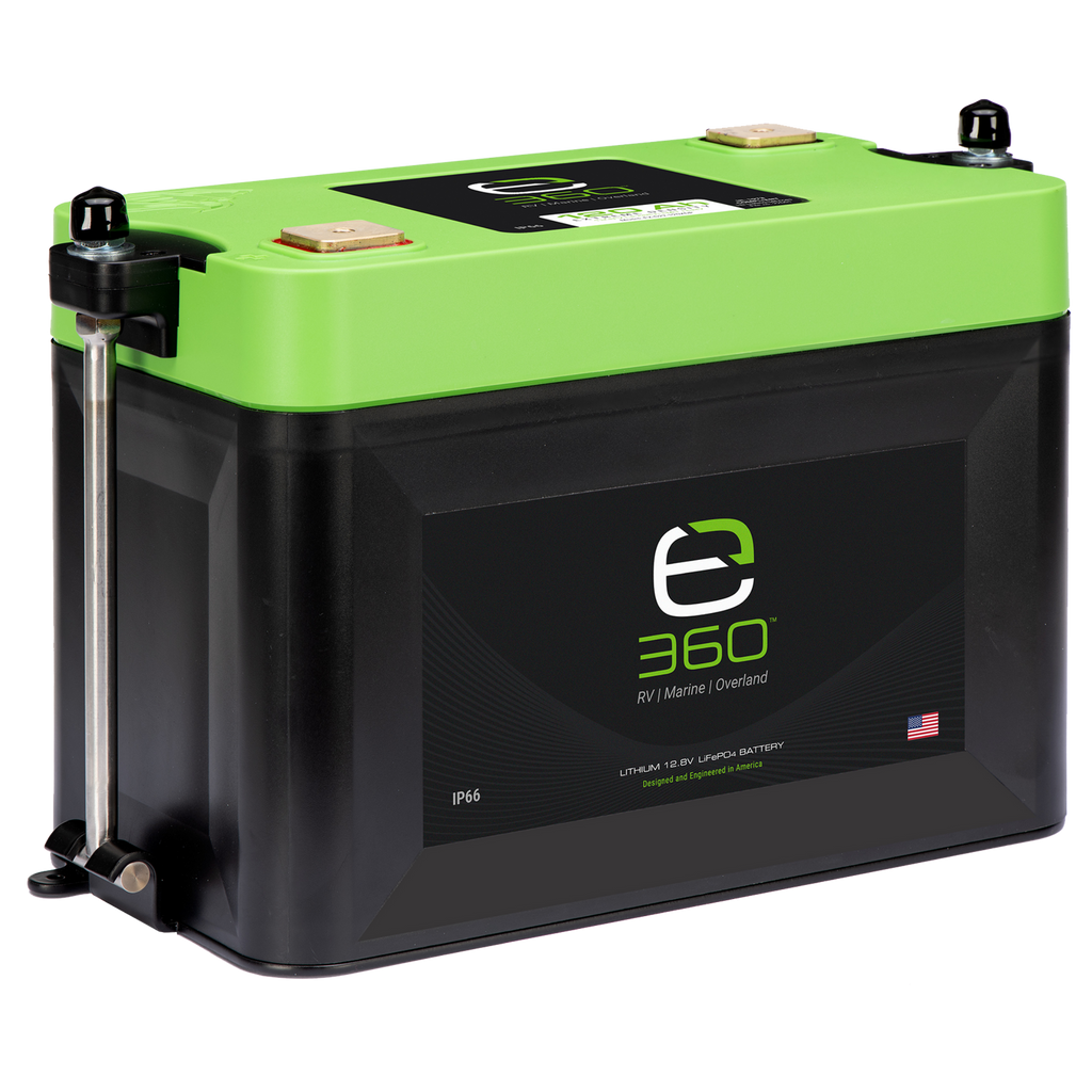E360 Group 27 - 100, 120 Ah Single Tie Down Tray System [C]