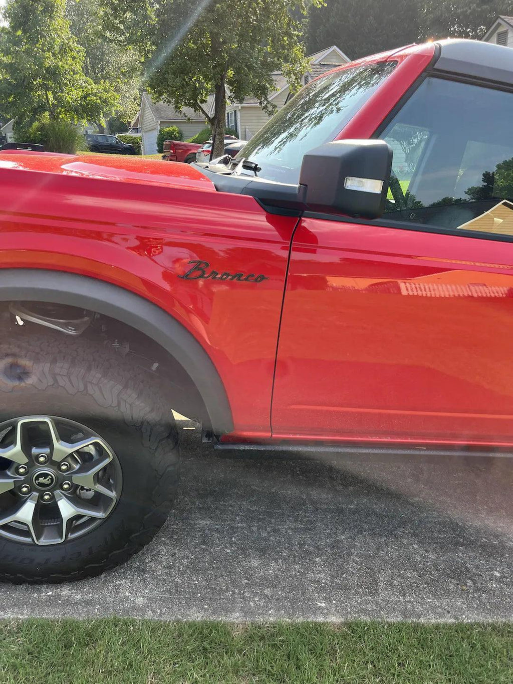 Ford Bronco Cursive Script Metal Emblem Templates - 2021+ Bronco