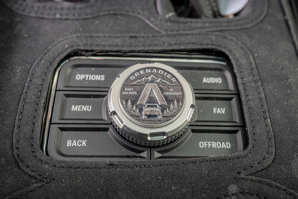 Center Console Acrylic Medallion - 2024+ Grenadier / Quartermaster