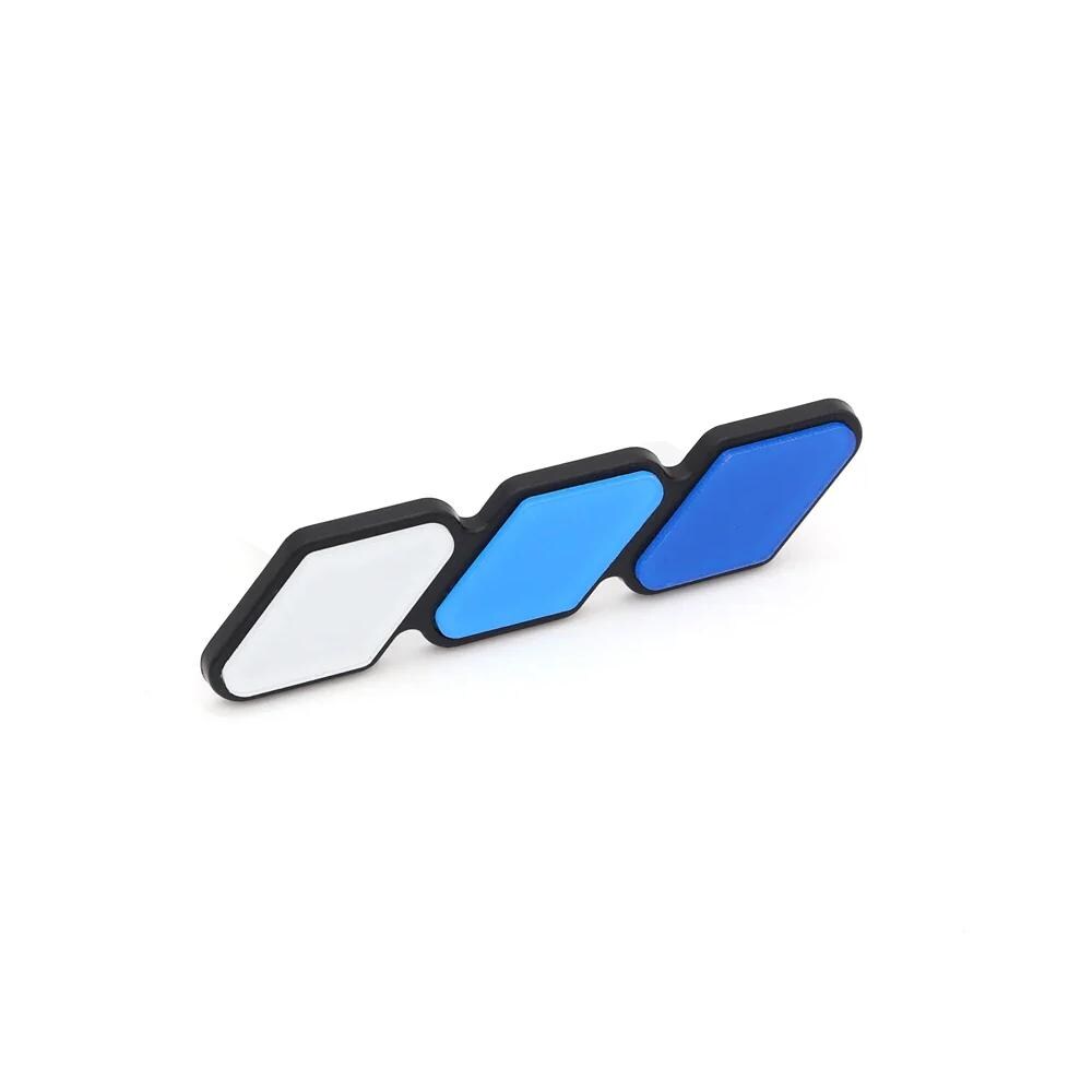 StickerFab Tri Color TRD Style Grille Emblem Version 2- 2024+ Tacoma / 2025+ 4Runner