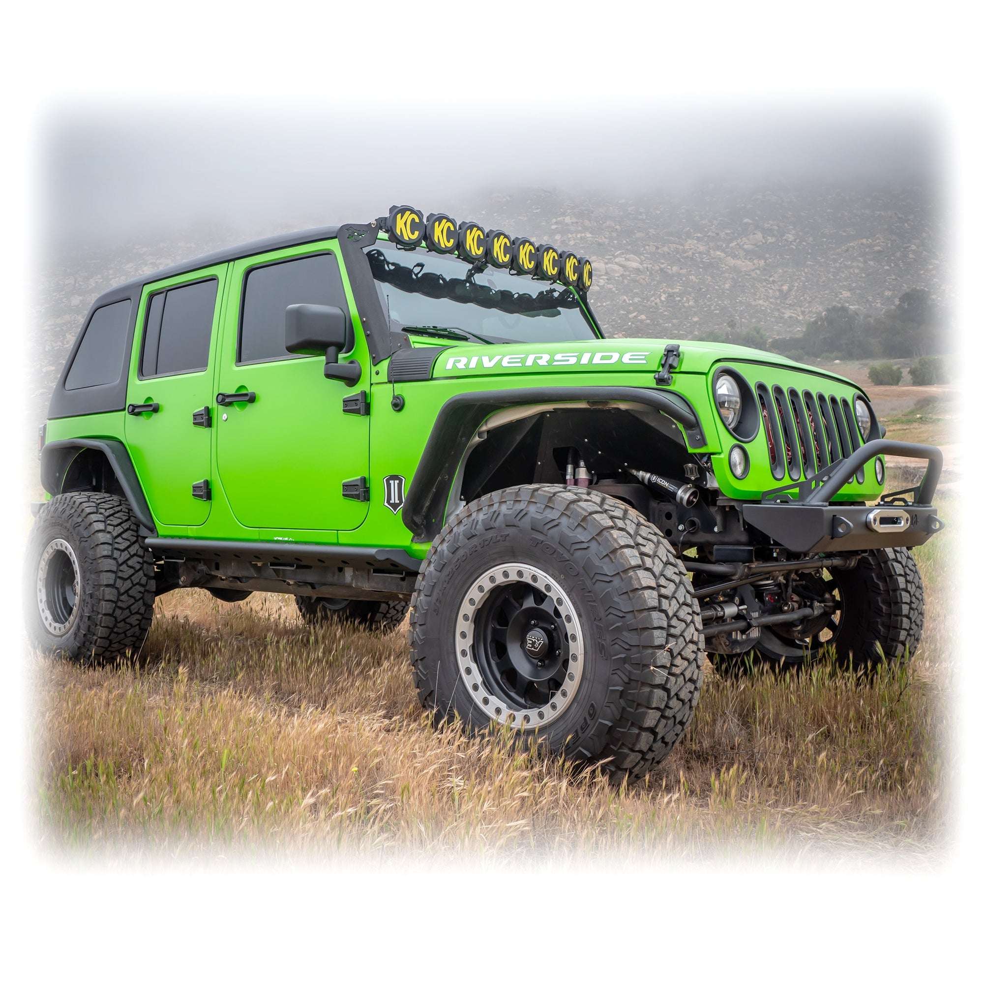 1-Piece Fastback Hard Top for Jeep Wrangler JK 4-Door