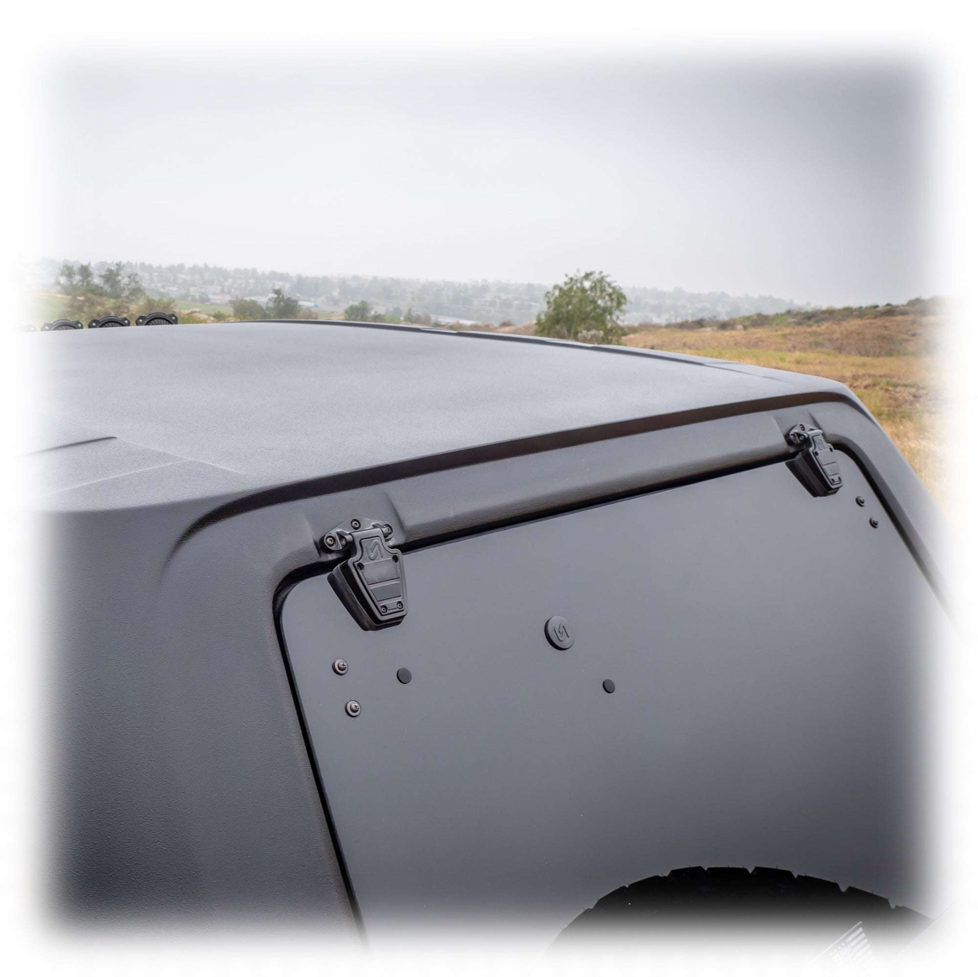 1-Piece Fastback Hard Top for Jeep Wrangler JK 4-Door
