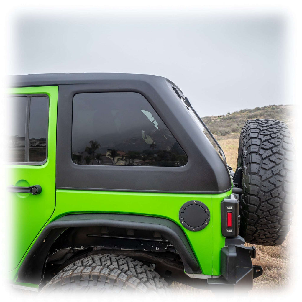 1-Piece Fastback Hard Top for Jeep Wrangler JK 4-Door