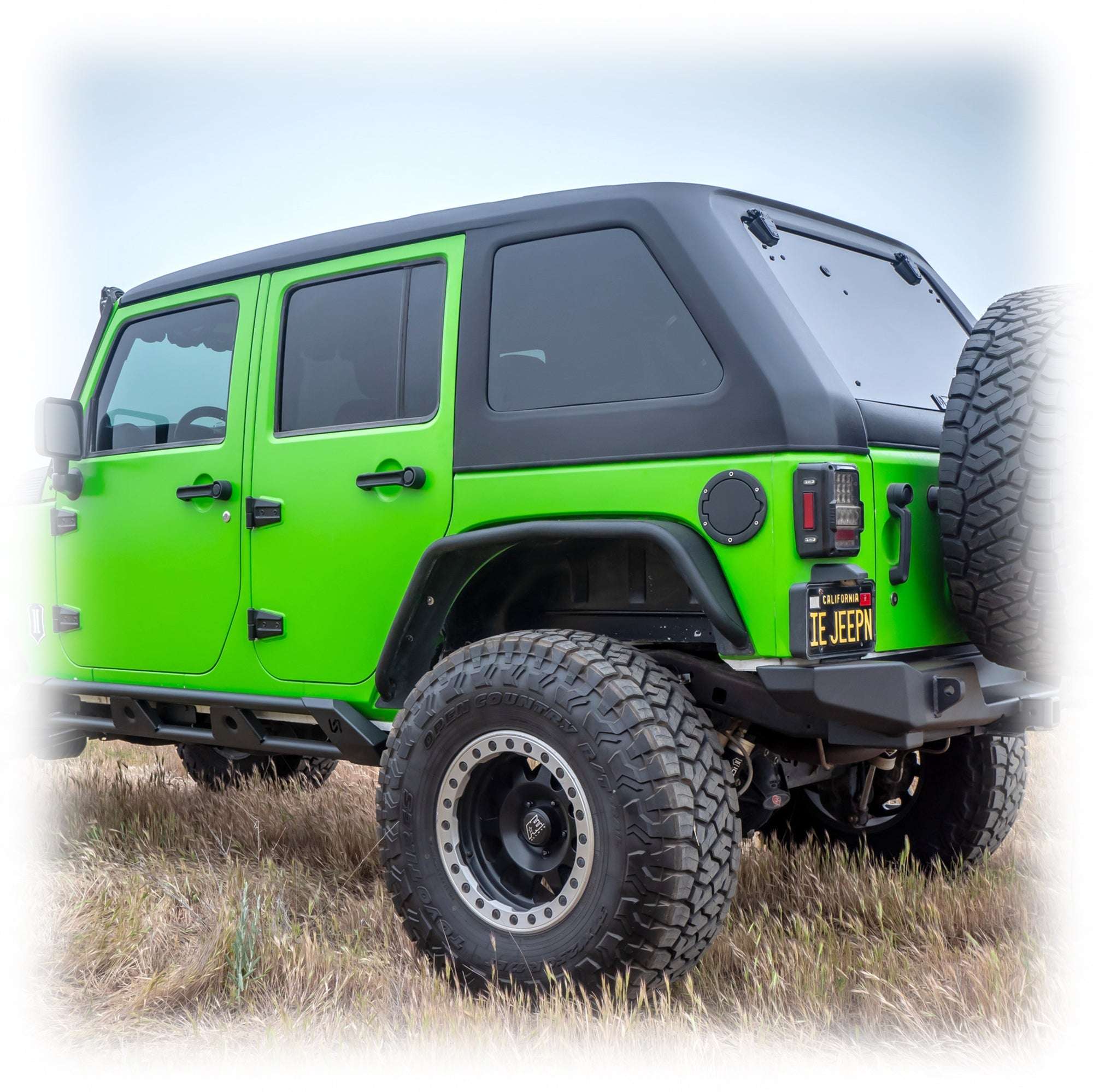 1-Piece Fastback Hard Top for Jeep Wrangler JK 4-Door