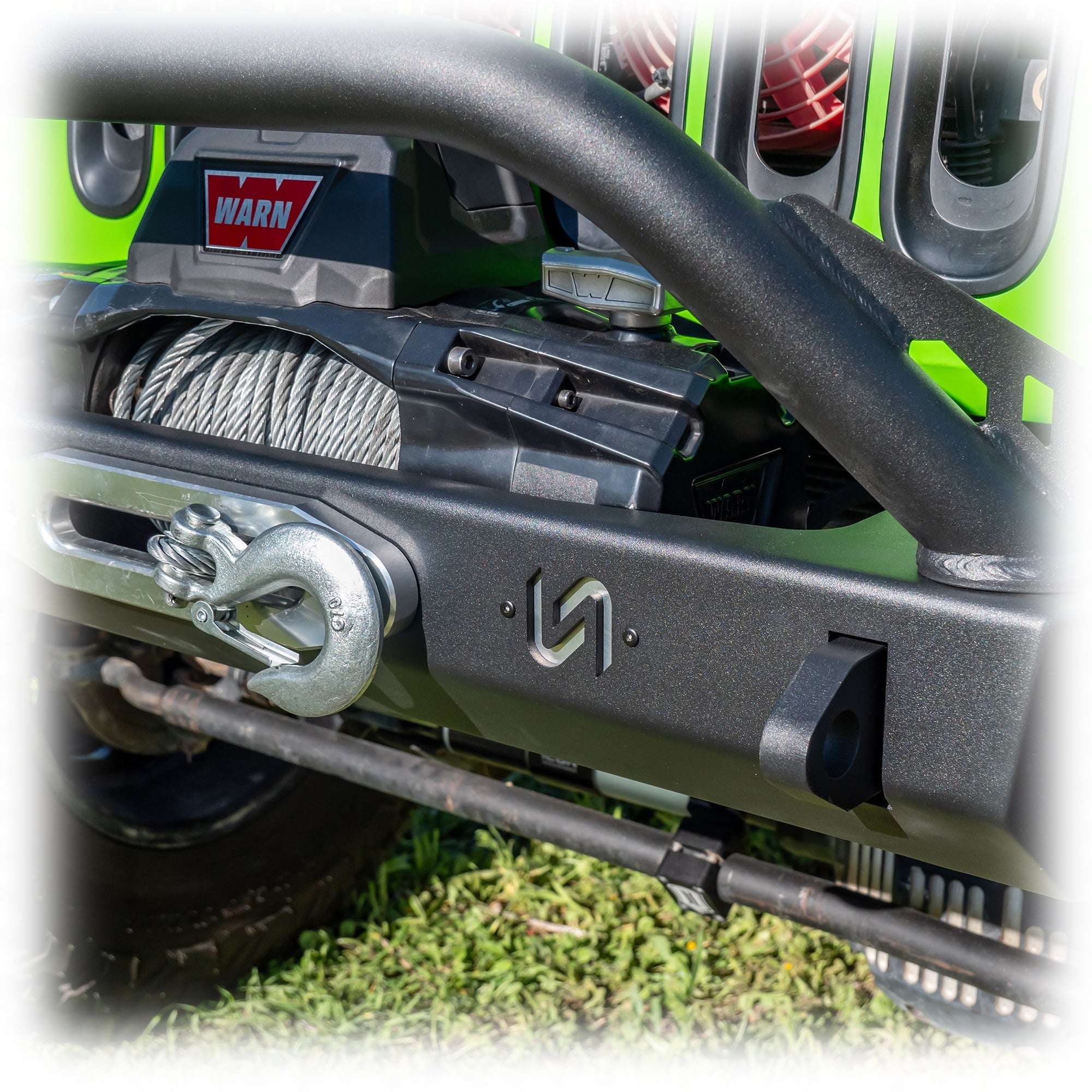 Stubby Front Bumper for Jeep Wrangler JK, JL, and Gladiator JT