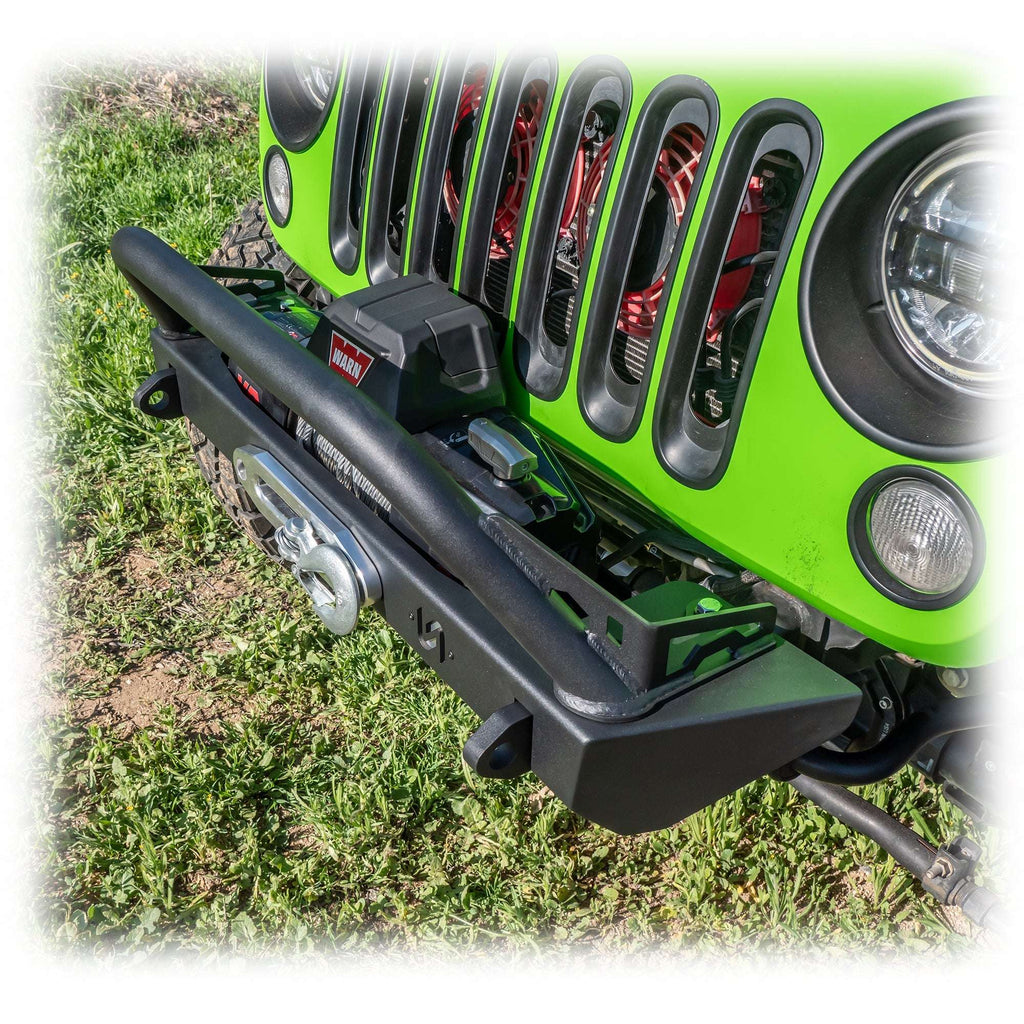 Stubby Front Bumper for Jeep Wrangler JK, JL, and Gladiator JT