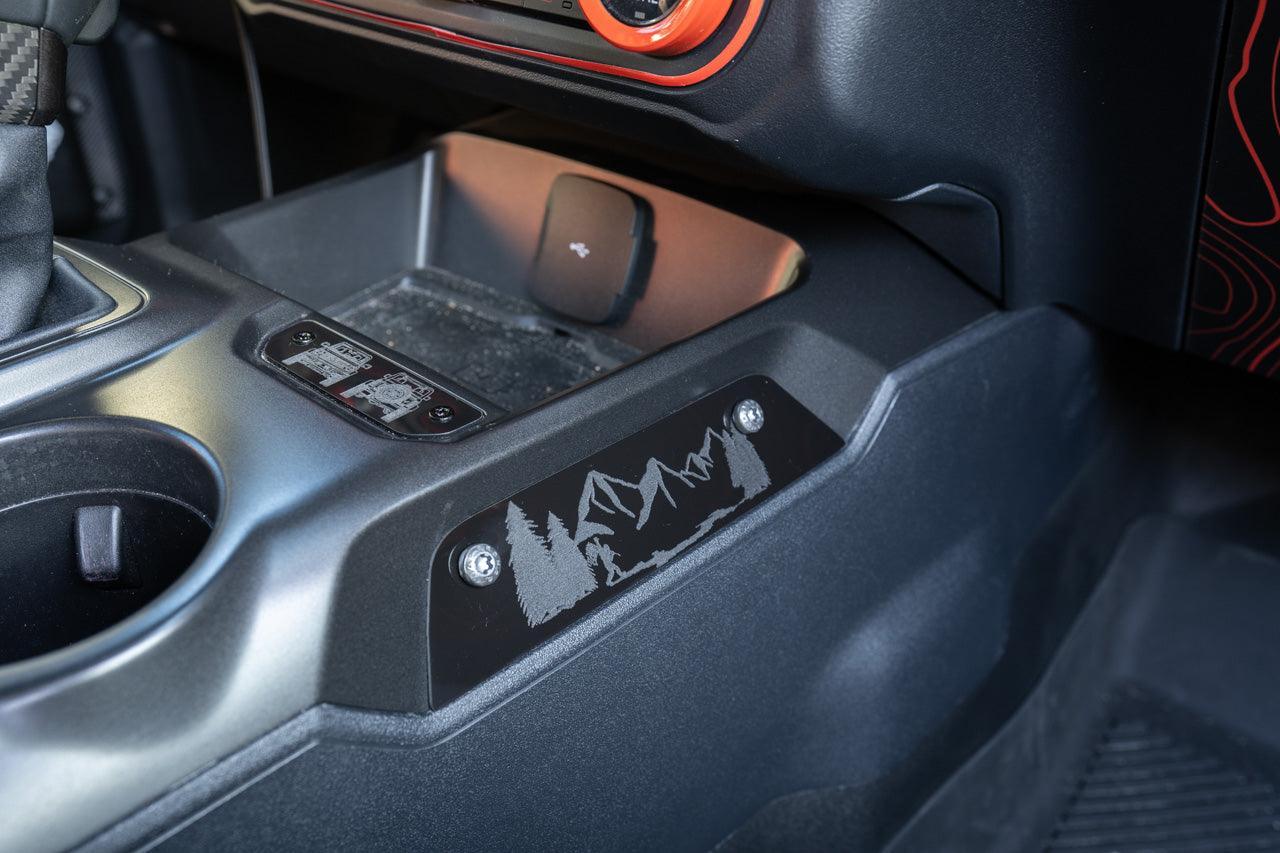 Laser Series Center Grab Handle Delete - 2021+ Bronco