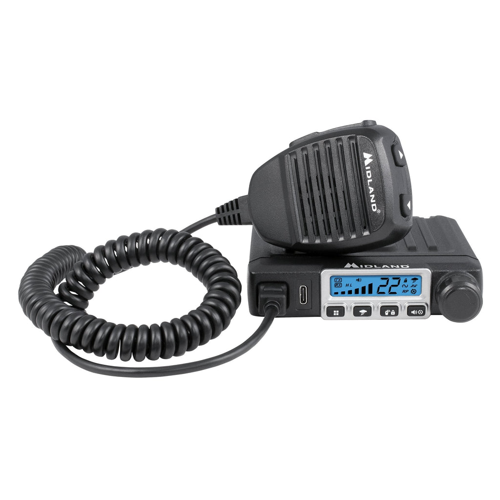 Midland MXT115 MicroMobile Repeater-Capable GMRS Radio 15W