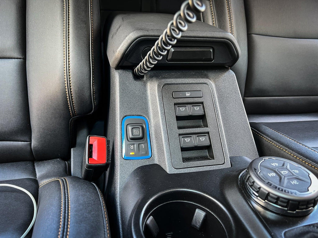 Mirror Adjustment Switch Outline Overlay (Standard Series) - 2021+ Bronco