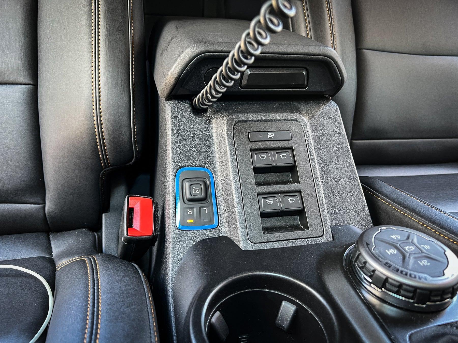 Mirror Adjustment Switch Outline Overlay (Standard Series) - 2021+ Bronco
