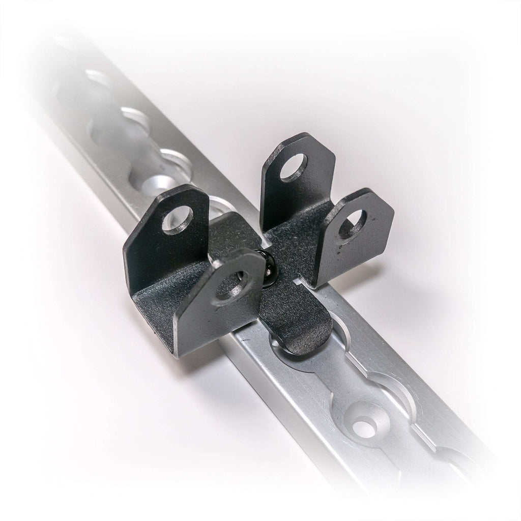 L-Track Quick-Mount Rubber Clamp for MOLLE and Drip Rails