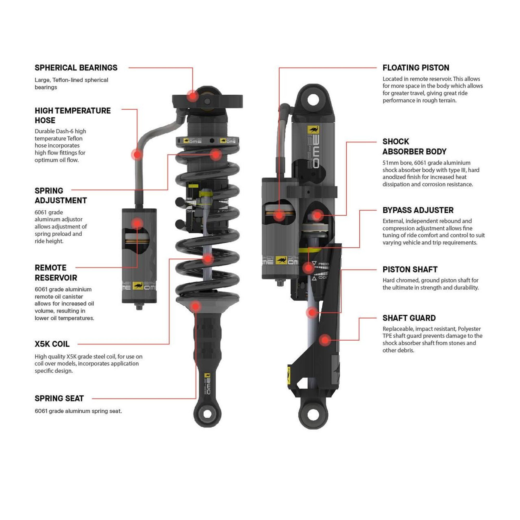 ARB BP51 Kit FR 2 in/0-330 lb, RR 0 in/0 lb Toyota Tacoma 2005-23
