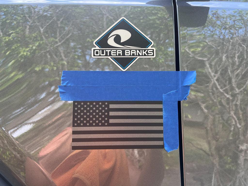 Printed Series Texas Flag Fender Stickers - 2021+ Bronco / Bronco Sport / Jeep / Universal