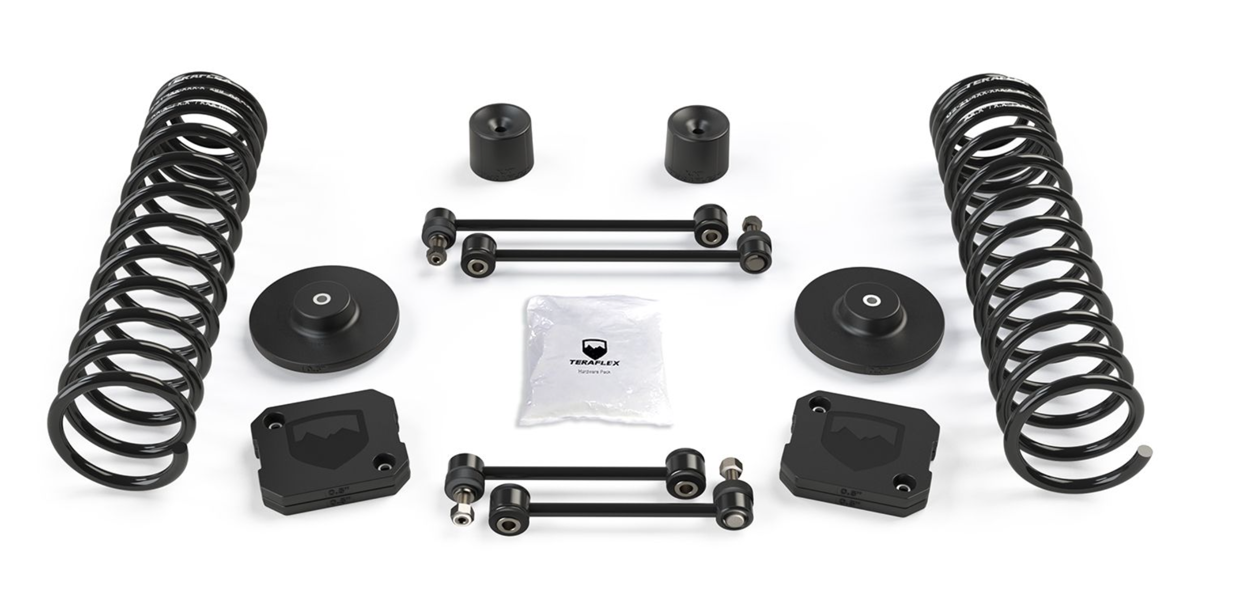 Teraflex JT 2.5" ST2/CT2 Coil Spring & Spacer Base Lift Kit No Shocks
