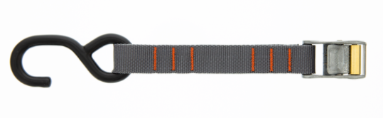 Rollercam 1in Gray Hook End 9ft (Pack of 2)