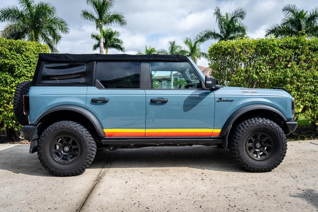 Retro Vintage Lower Door Protection - 2021+ Bronco