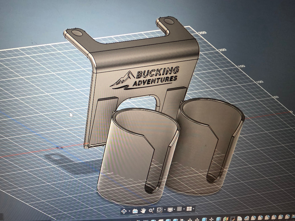 Buckin' Beverage Rack