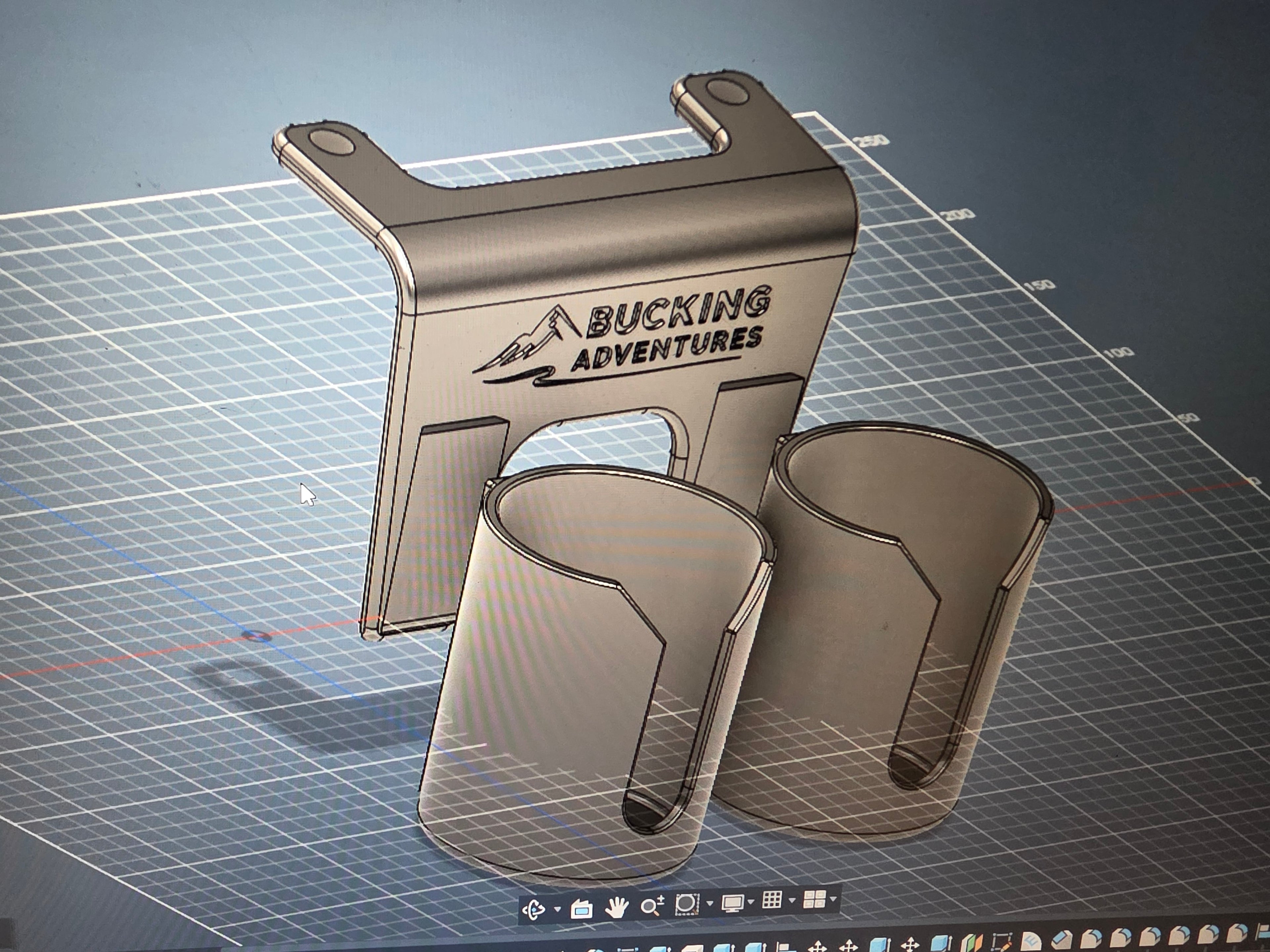 Buckin' Beverage Rack