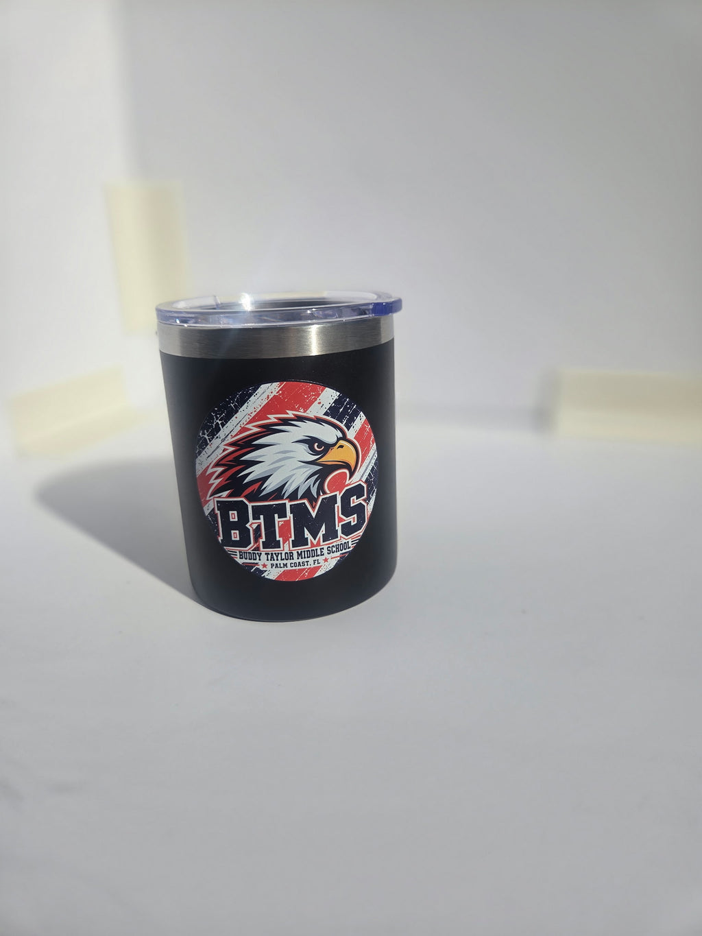 12oz Custom Double Wall Tumbler with handle