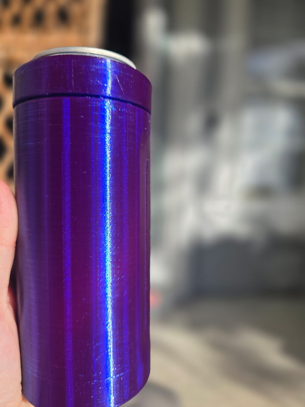12oz Skinny Can Koozie - 3d printed