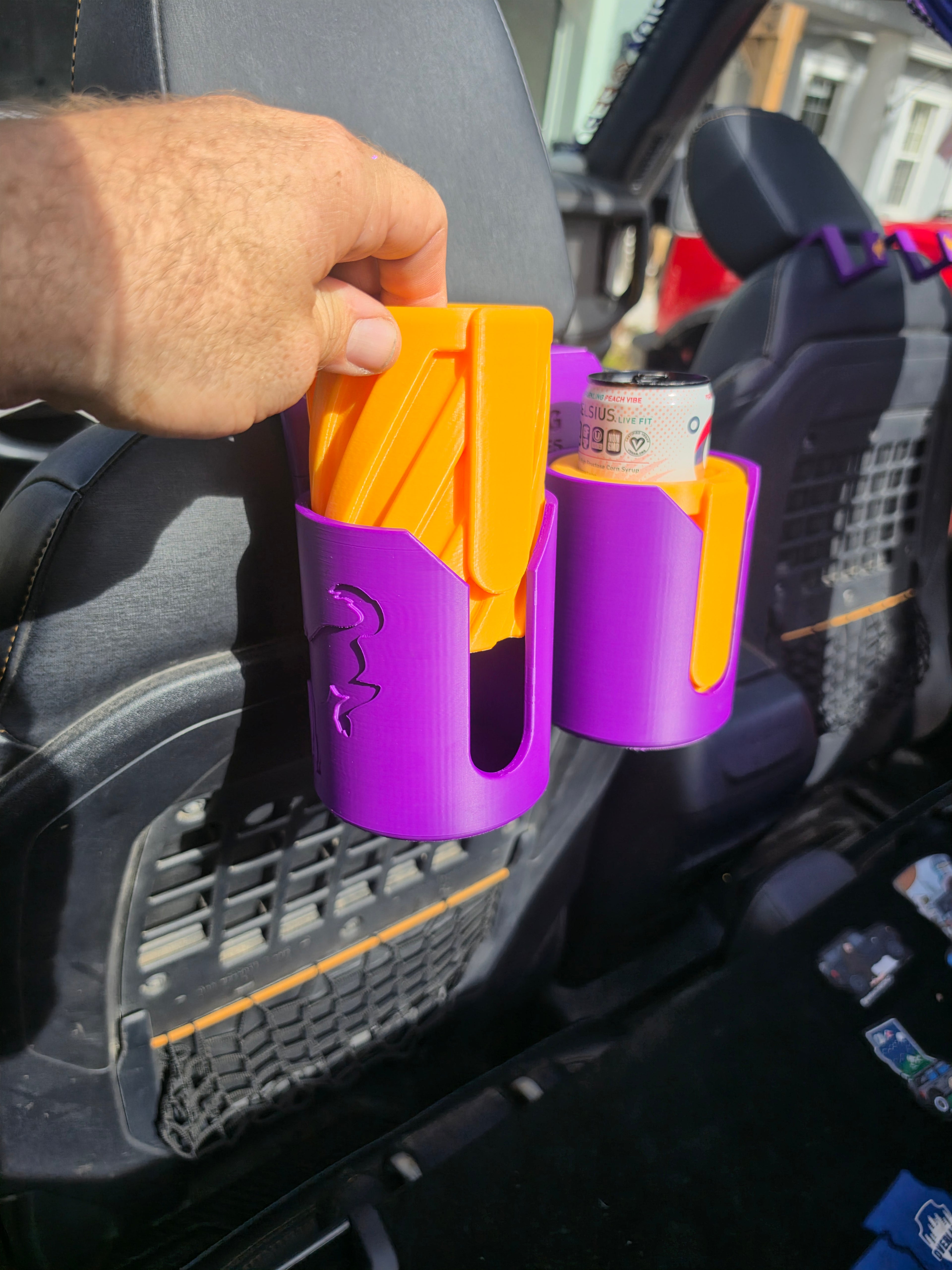 Buckin' Beverage Rack