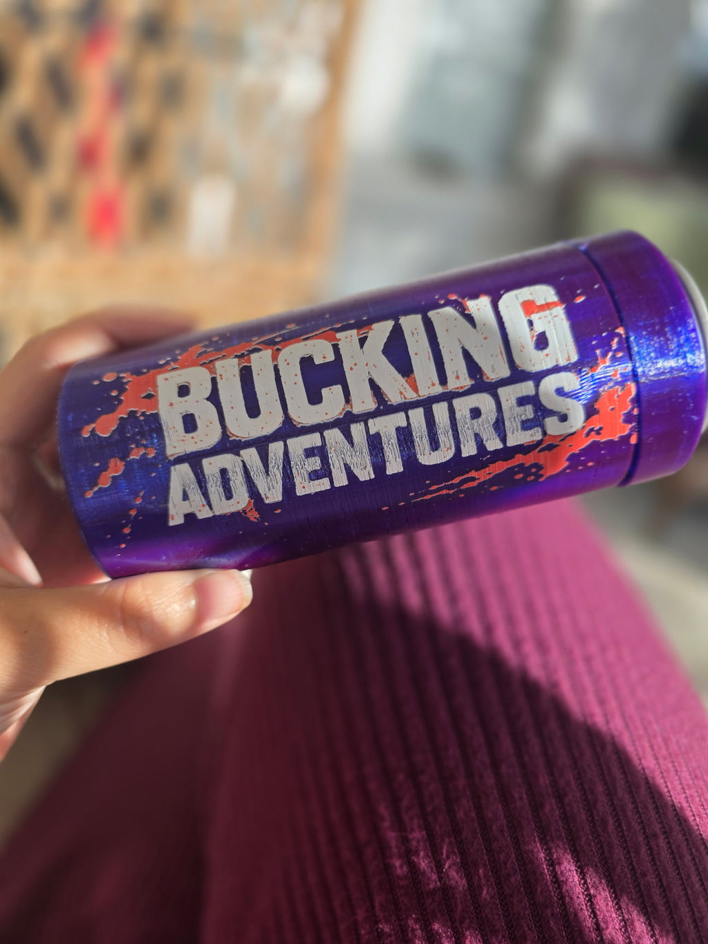 12oz Skinny Can Koozie - 3d printed