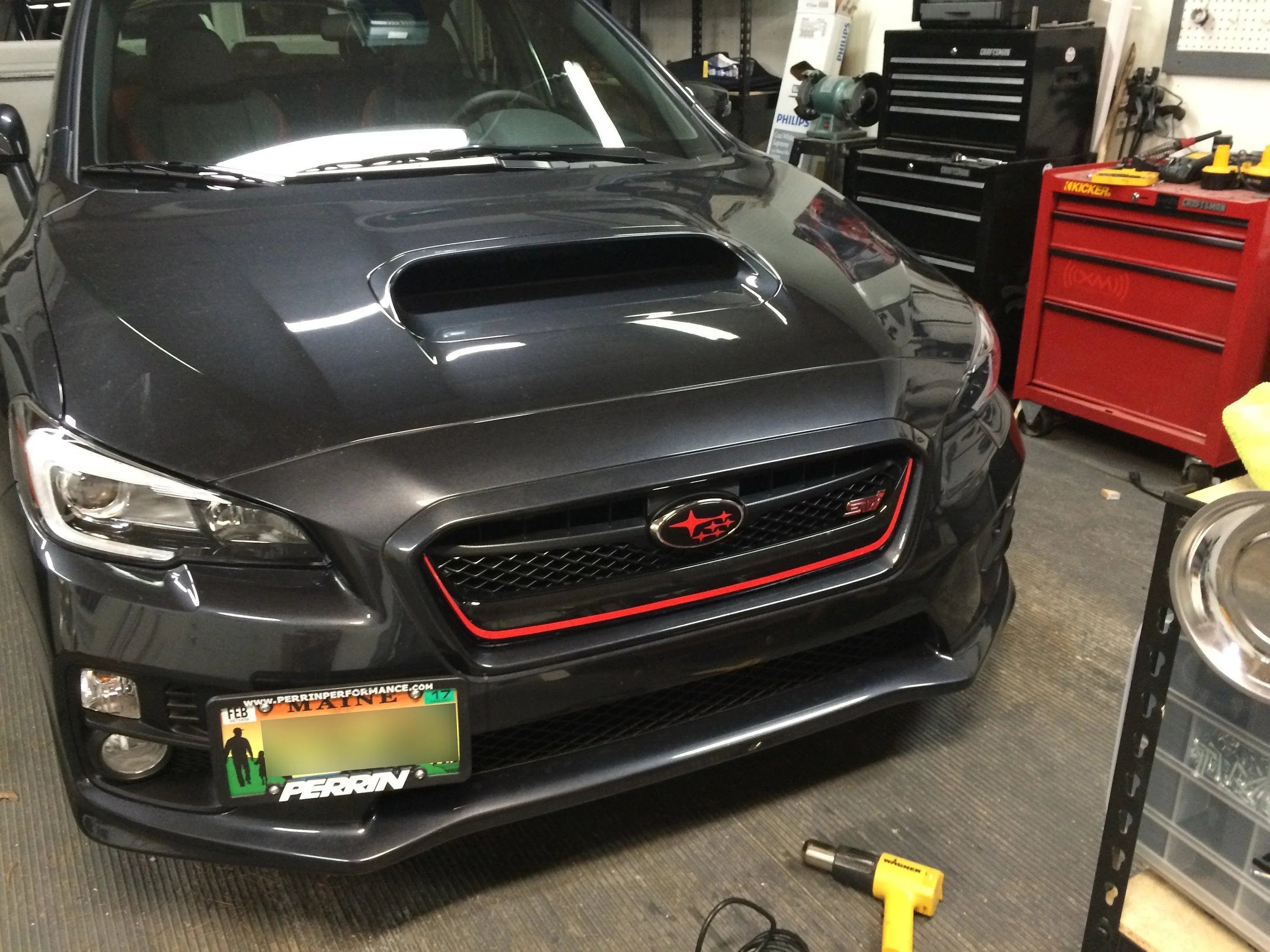 S207 JDM Style Grille Pinstripe fits 2015-2017 WRX / STI