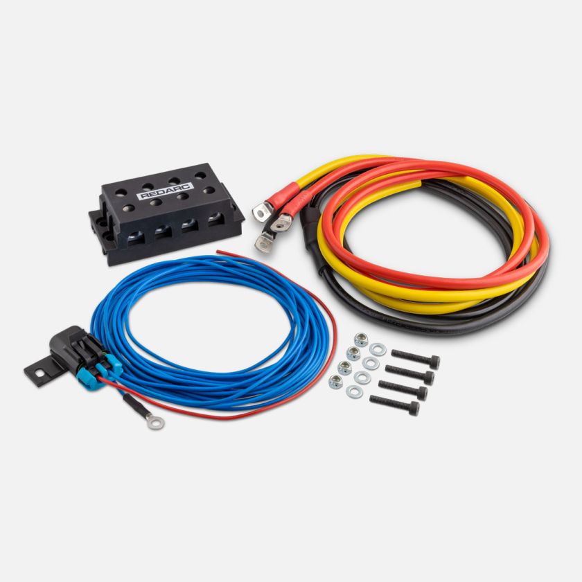 REDARC Powerdock Wiring Kit Terminal Block Install [A]