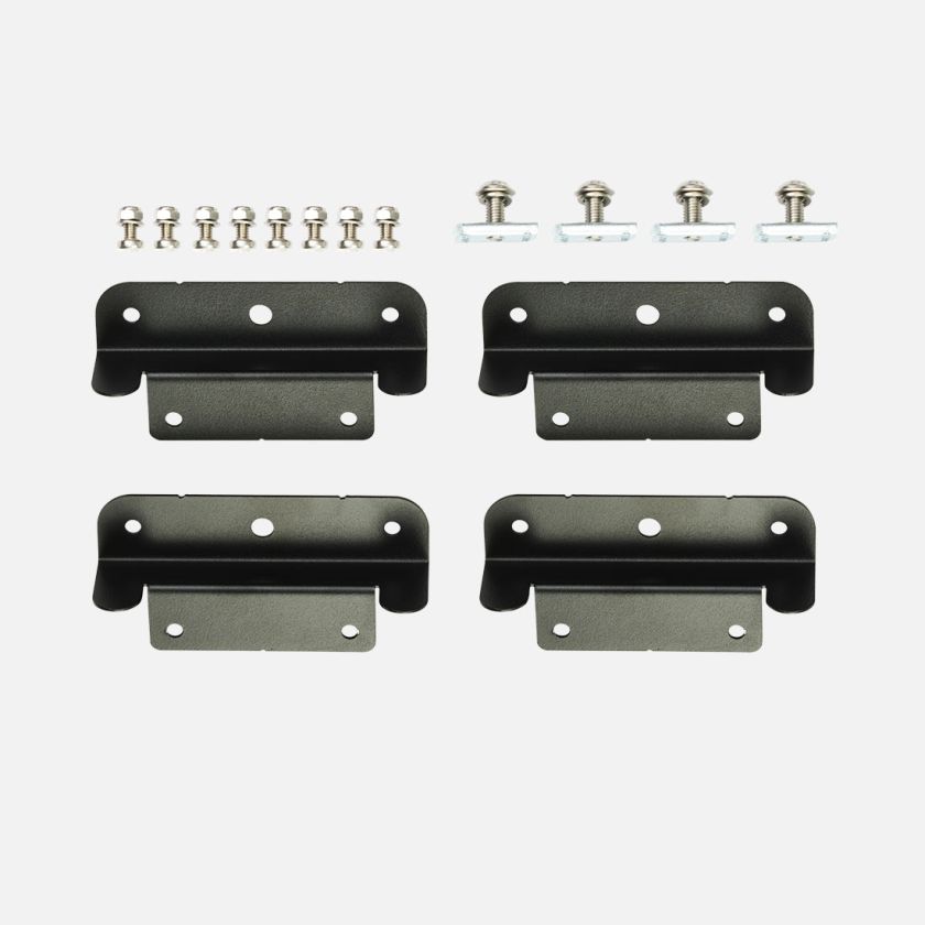 REDARC Solar Panel Bracket to suit Rhino-Rack Pioneer platform crossbar - 4 PACK [A]