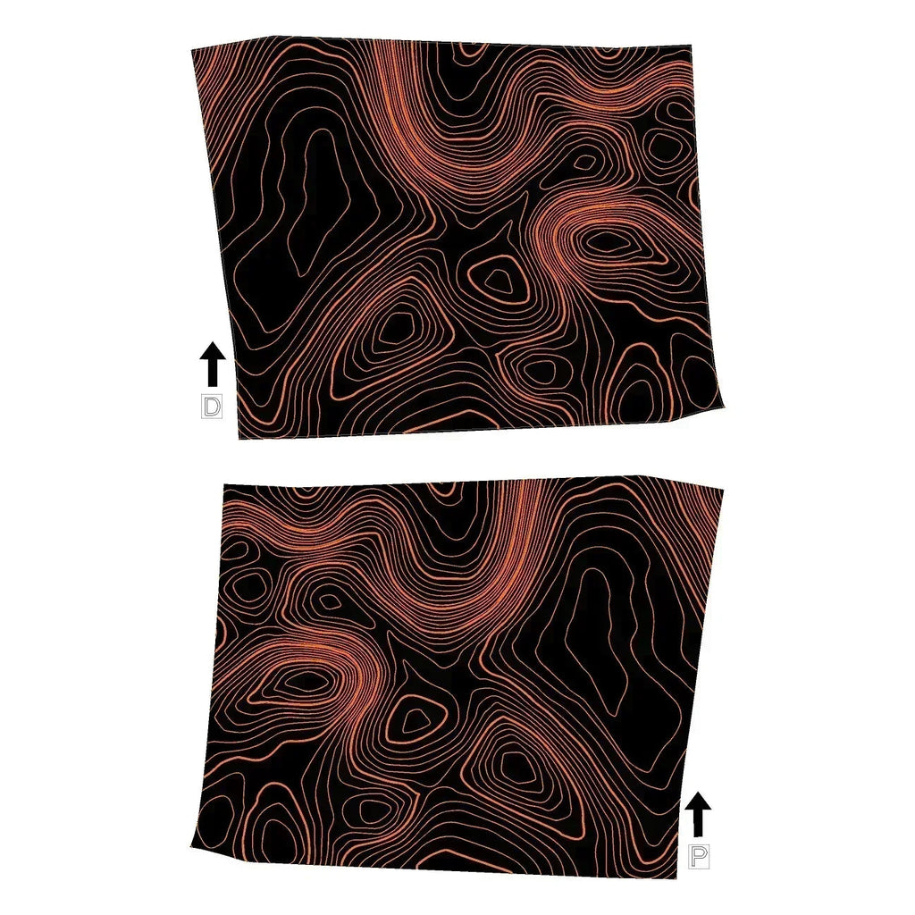 Topographic Glovebox Panel Protection - 2024+ Land Cruiser