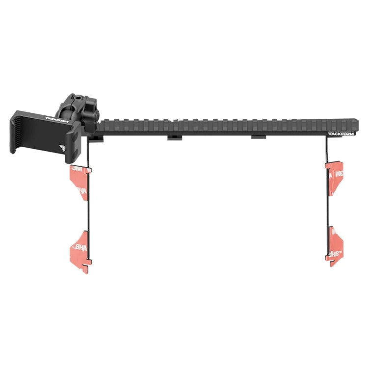 2016-2023 Toyota Tacoma Tackform Assault Track Picatinny Dash Bracket With 20LITE Phone Holder