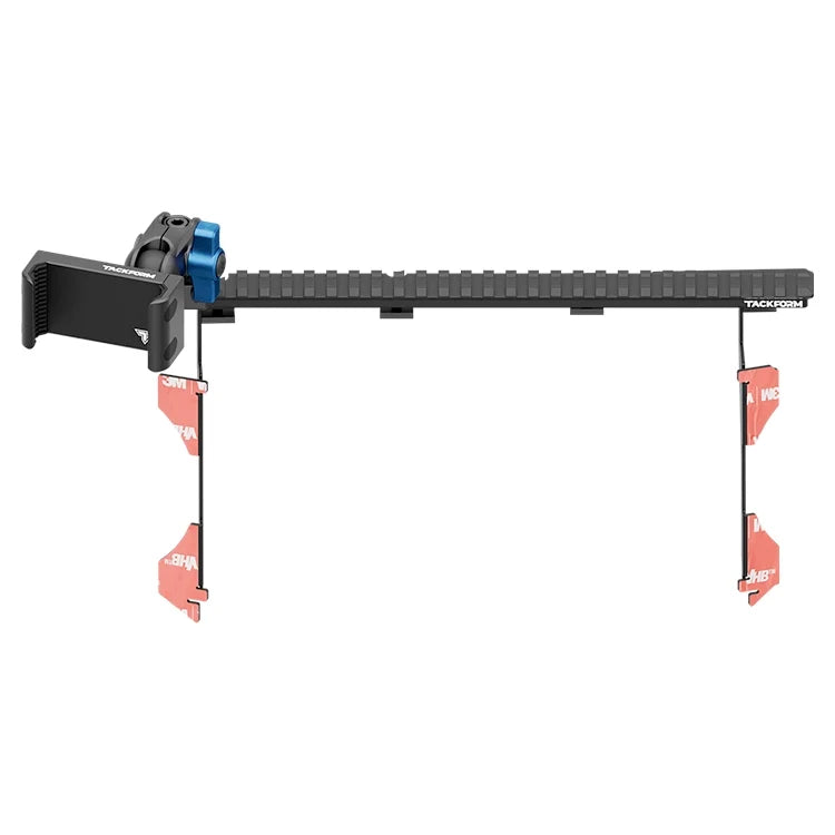 2016-2023 Toyota Tacoma Tackform Assault Track Picatinny Dash Bracket With 20LITE Phone Holder