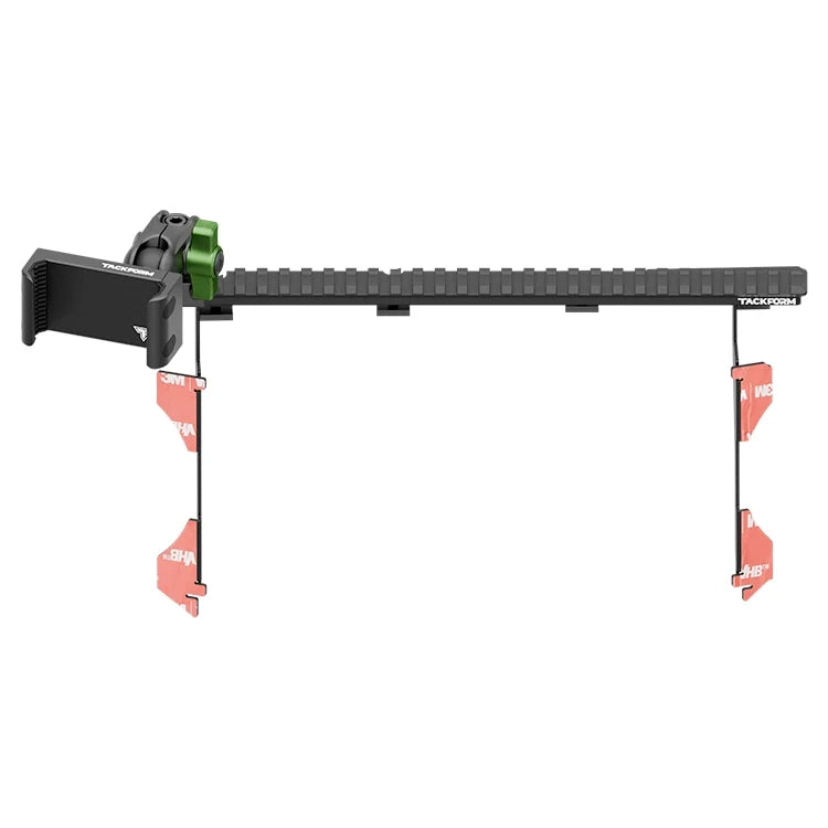 2016-2023 Toyota Tacoma Tackform Assault Track Picatinny Dash Bracket With 20LITE Phone Holder