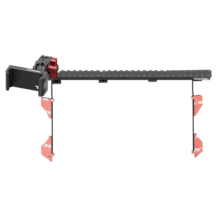 2016-2023 Toyota Tacoma Tackform Assault Track Picatinny Dash Bracket With 20LITE Phone Holder