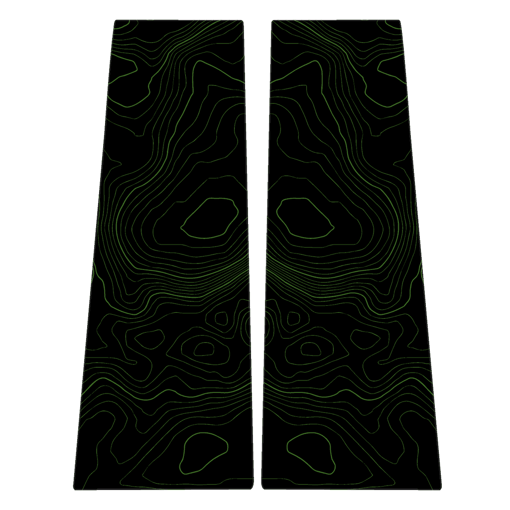 Topographic B Pillar Overlays - 2024+ Ranger