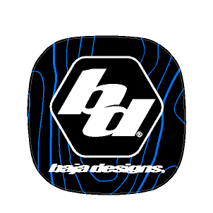 Baja Designs Squadron Light Cover Topo Overlays - Universal