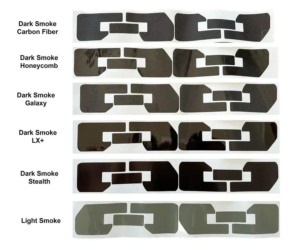 Big Bend Fender Badge Overlays - 2021+ Bronco